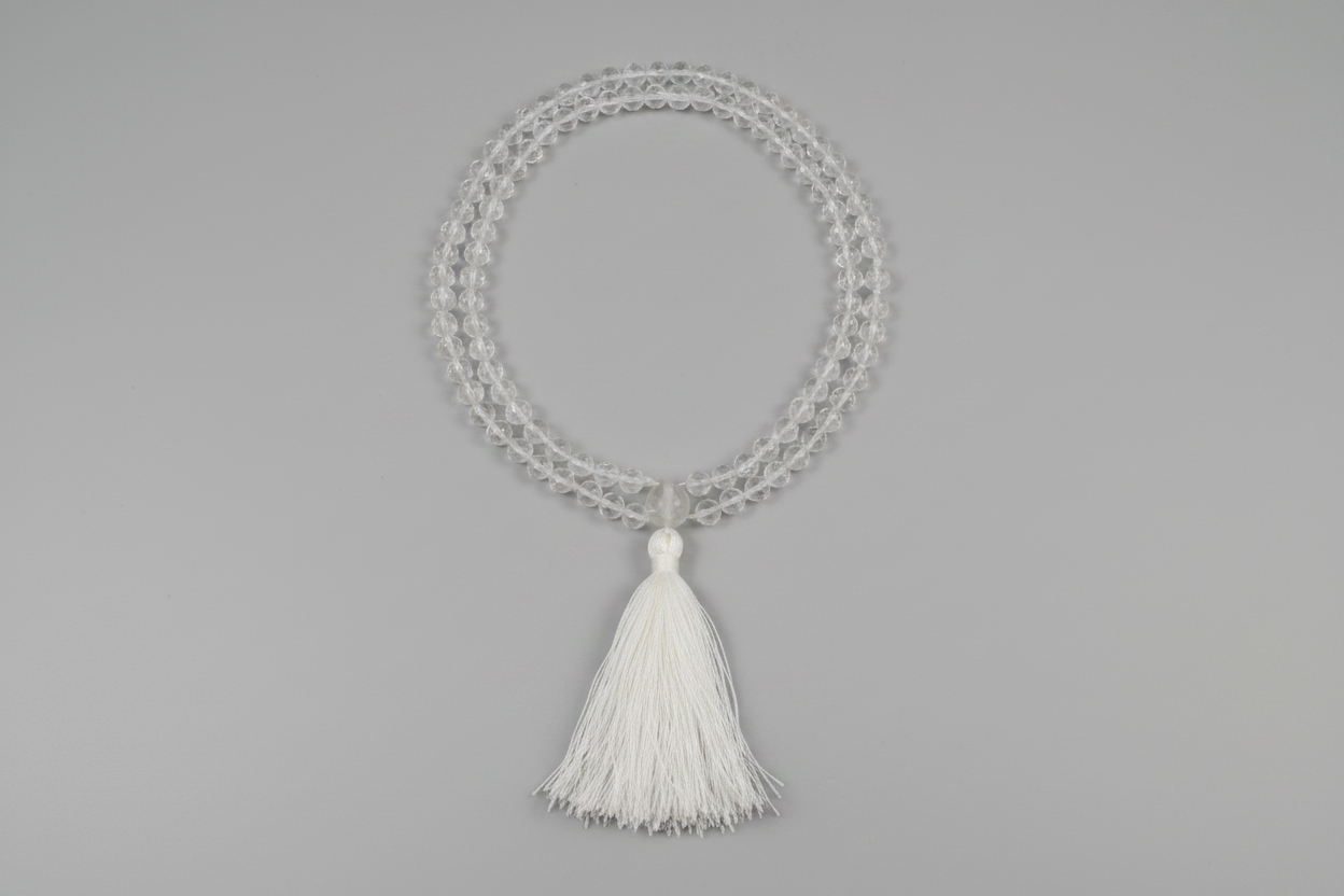 Clear Quartz Mala - Crafted for Spiritual Connection