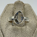 Sterling Silver Herkimer Diamond Ring - Size 6 - Clarity, Intuition & Alignment