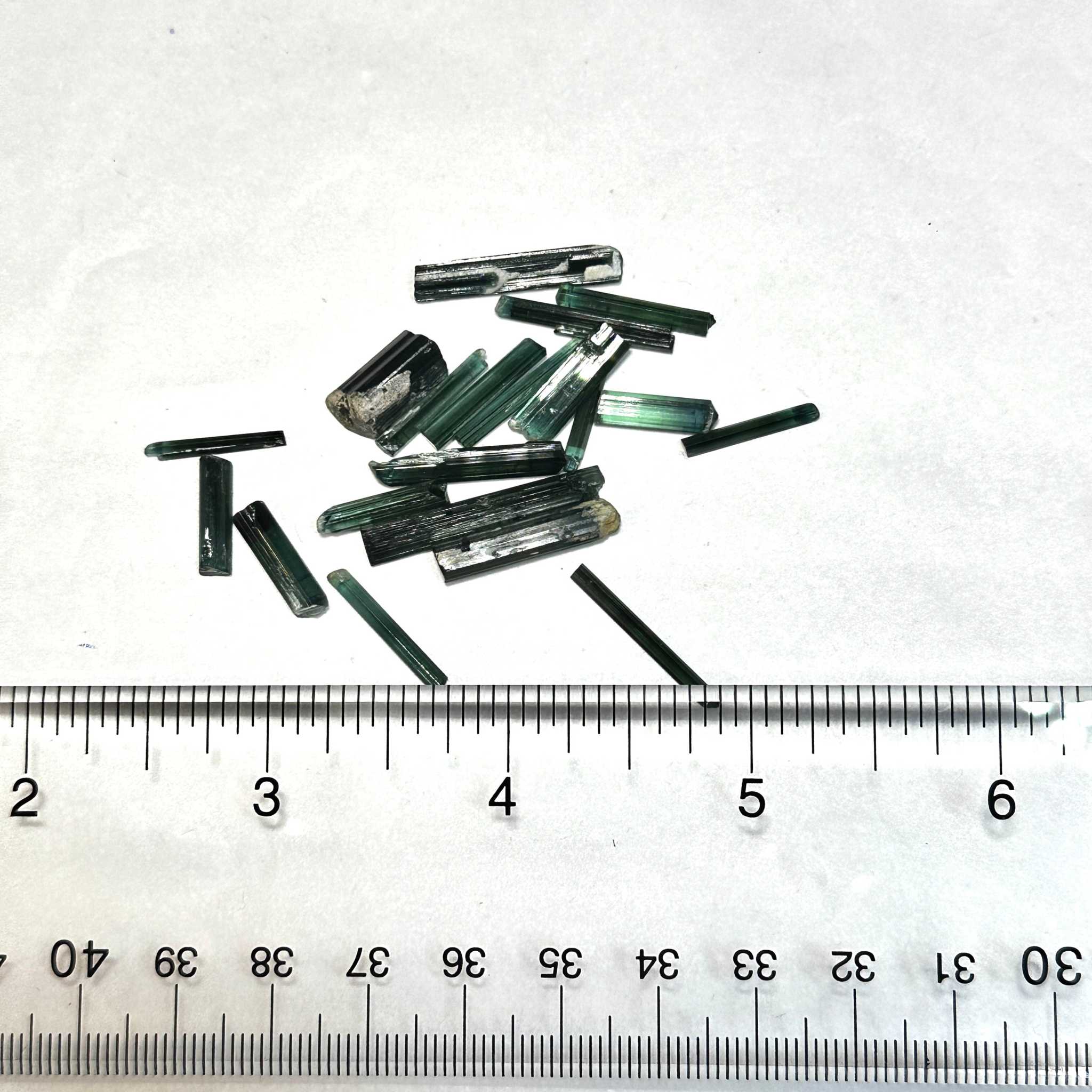 Blue/Green Tourmaline Needles