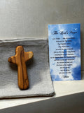 Olive Wood Comfort Cross
