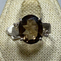 Smokey Quartz Ring Size 6 (02.9044)