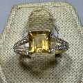 Citrine Ring Size 6 (02.7032)