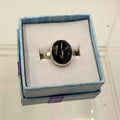 Sterling Silver Oval Pietersite Ring - Size 8 - Grounding, Transformative & Insightful