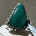 Malachite Ring Size 9 (08.2042)