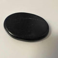 Russian Shungite Flat Palm Stone